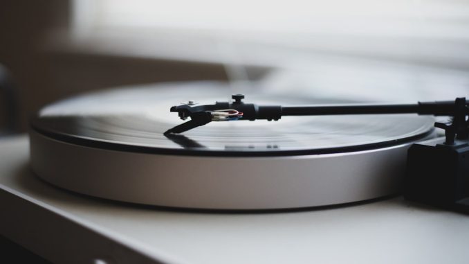 Framtiden för vinylskivor illustration